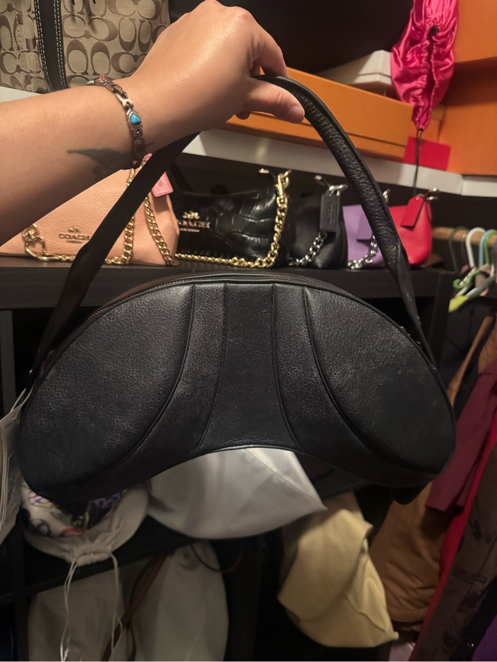 ADIDAS Avavav Leather Bag - Picture 3 of 6
